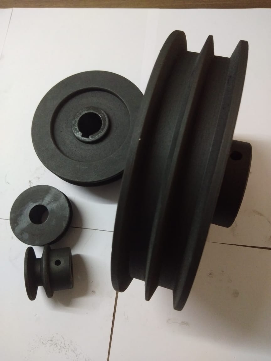 Double groove pulley